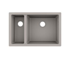 Hansgrohe hansgrohe Évier UB-Spüle S510-U635 180/450 658x398mm, 1 évac. + 1 arrivée, sans trop-plein, à encastrer Quantité:1