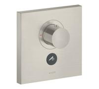 Hansgrohe hansgrohe Fertigset ShowerSelect HF UP-THM, 1 sortie sup., angle, aspect acier inoxydable Quantité:1