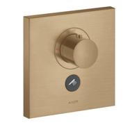 Hansgrohe hansgrohe Fertigset ShowerSelect HF UP-THM, 1 sortie sup., angle, bronze brossé Quantité:1