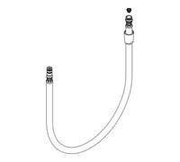 Hansgrohe hansgrohe Flexible de douche Axor Starck X Allegra pour mitigeur évier chrome Quantité:1