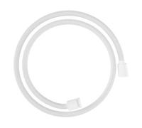 Hansgrohe hansgrohe Flexible de douche textile 1250 mm, 1x mâle conique, 1x cylindre, blanc mat Quantité:1