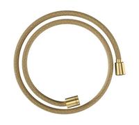 Hansgrohe hansgrohe Flexible de douche textile 1250 mm, 1x mâle conique, 1x femelle cylindrique, finition or optique Quantité:1