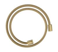 Hansgrohe Flexible douche textile 28228250 1250 mm, écrous cylindriques 2 côtés, optique or brossé