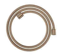 Hansgrohe hansgrohe Flexible de douche textile 1600 mm, 1x mâle conique, 1x cylindre, chromé brillant Quantité:1