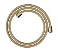 Hansgrohe hansgrohe Flexible de douche textile 1600 mm, M 1x cône, 1x cylindre, finition poli brillant Quantité:1