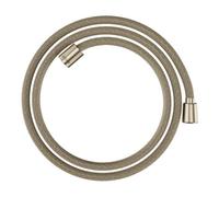 hansgrohe AXOR ShowerSolutions flexible de douche textile, 1600mm, écrou conique et cylindrique, 28259140, Couleur: Bronze brossé