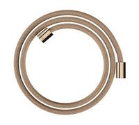 Hansgrohe hansgrohe Flexible de douche textile 1600 mm, raccord mut. cyl. double, or rouge poli Quantité:1