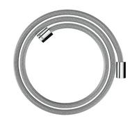hansgrohe AXOR ShowerSolutions flexible de douche textile, 1600mm, écrou cylindrique des deux côtés, 28261000, Couleur: chrome
