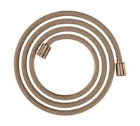 Hansgrohe hansgrohe Flexible douche textile 2000, 1x mâle conique, 1x cylindre, brossé or Quantité:1