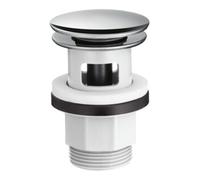 Hansgrohe hansgrohe Garniture de vidage Push-op pour mitigeur lavabo et bidet, chrome Quantité:1