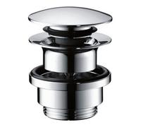 Hansgrohe hansgrohe Garniture de vidage Push-Open pour mitigeurs lavabo et bidet, laiton brossé Quantité:1