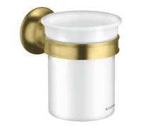 Hansgrohe hansgrohe Gobelet à dents Axor Montreux, Ha. Mét., mural, laiton brossé Quantité:1