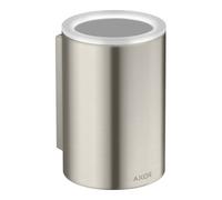 Hansgrohe hansgrohe Gobelet à dents Axor Universal Circulaire d 76x114mm, montage mural, aspect inox Quantité:1
