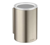 Hansgrohe hansgrohe Gobelet à dents Axor Universal Circular d= 76x114mm, fixation murale, nickel brossé Quantité:1