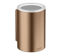 Hansgrohe hansgrohe Gobelet Axor Universal Circular d 76x114mm, mural, or rouge brossé Quantité:1