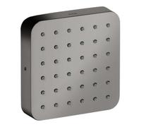 hansgrohe AXOR Citterio E module de douche encastré 12 x 12, 36822330, Couleur: Chrome noir poli