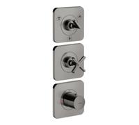 Hansgrohe hansgrohe Kit complet Axor Citterio E mitigeur thermostatique encastré 380/120, avec rosace, poli bleu vc Quantité:1