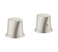Hansgrohe AXOR Starck Starck Organic, robinetterie de baignoire 2 trous avec thermostat, Coloris: Acier inoxydable Optic - 12422800