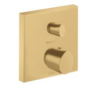 hansgrohe AXOR Starck Thermostat organique à encastrer, robinet d'arrêt et inverseur, 2 consommateurs, 12716250, Couleur: Optique or brossé