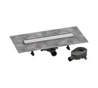 Hansgrohe hansgrohe Kit complet DR RainDrain Go 500 évacuation arrière pour installation encastrée plate BST Quantité:1