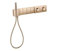 Hansgrohe hansgrohe Kit complet Select Axor Edge Thermostat encastré, 4 voies, raccord Dia.Schl, poli chrome Quantité:1