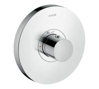 hansgrohe AXOR Starck ShowerSelect Thermostat de douche à débit élevé rond encastré, 36721000, Couleur: chrome