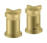 Hansgrohe hansgrohe Kit de montage Axor Citterio 2-L-W-Bras mural, crosse, brossé brun Quantité:1