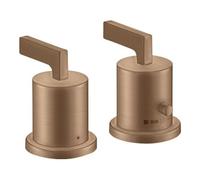 Hansgrohe hansgrohe Kit de montage Axor Citterio 2-L-W-Ran-Arm, avec TH, HG, brossé or rouge Quantité:1