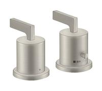 Hansgrohe hansgrohe Kit de montage Axor Citterio 2-L-W-Ran-Arm, c TH, HG, aspect acier inoxydable Quantité:1