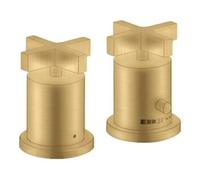 Hansgrohe hansgrohe Kit de montage Axor Citterio 2L-W-Ran-Arm, avec TH, KrG, optique or brossée Quantité:1