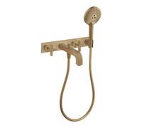 Hansgrohe hansgrohe Kit de montage Axor Citterio baignoire 3 trous encastré, avec KrG, bronze brossé Quantité:1