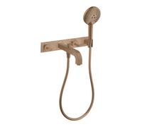 Hansgrohe hansgrohe Kit de montage Axor Citterio baignoire 3 trous encastré, m HG, doré brossé Quantité:1