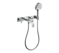 Hansgrohe hansgrohe Kit de montage Axor Citterio baignoire encastrée 3 trous, avec poignée croix, chrome Quantité:1