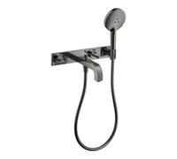 Hansgrohe hansgrohe Kit de montage Axor Citterio mitigeur baignoire 3 trous encastré, chromé brillant Quantité:1