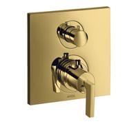 Hansgrohe hansgrohe Kit de montage Axor Citterio UP-THM, avec valve d'arrêt, levier, opt. or poli Quantité:1