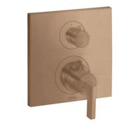 Hansgrohe hansgrohe Kit de montage Axor Citterio UP-THM, avec valve d'arrêt, levier, or brossé Quantité:1