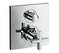 Hansgrohe hansgrohe Kit de montage Axor Citterio UP-THM, avec vanne d'arrêt, poignée croix, chrome Quantité:1
