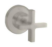 Hansgrohe hansgrohe Kit de montage Axor Citterio vanne d'arrêt encastrée, avec croix, aspect inox Quantité:1
