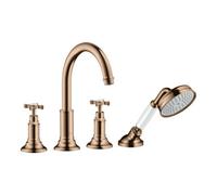 Hansgrohe hansgrohe Kit de montage Axor Montreux 4-L-BW-Rand-Arm., avec poignée croix, chrome poli Quantité:1