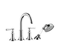 Hansgrohe hansgrohe Kit de montage Axor Montreux 4 voies avec levier, nickel brossé Quantité:1