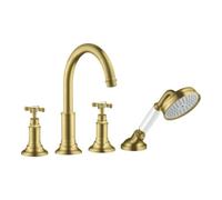 Hansgrohe hansgrohe Kit de montage Axor Montreux 4 voies pour carrelage, avec roisée, brossé bronze Quantité:1