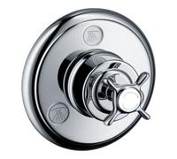 Hansgrohe hansgrohe Kit de montage Axor Montreux encastré + mitigeur, croix, aspect inox Quantité:1