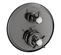 Hansgrohe hansgrohe Kit de montage Axor Montreux encastré UP-THM, avec déviation + inverseur, croix, bleu poli vc Quantité:1