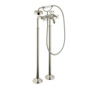Hansgrohe hansgrohe Kit de montage Axor Montreux Mitigeur évier 2 poignées, sol, m KrG, nickel brossé Quantité:1