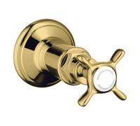 Hansgrohe hansgrohe Kit de montage Axor Montreux pour vanne encastrée, avec croix, or poli Quantité:1