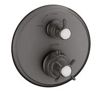 Hansgrohe hansgrohe Kit de montage Axor Montreux UP-THM, avec robinet d'arrêt, croix, bleu brossé Quantité:1