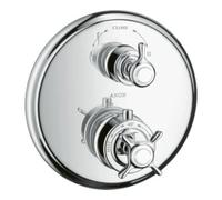 Hansgrohe hansgrohe Kit de montage Axor Montreux UP-THM, avec robinet déviateur + inverseur, croix, chrome Quantité:1