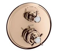 Hansgrohe hansgrohe Kit de montage Axor Montreux UP-THM, avec vidage et trop-plein, croix, poli or rose Quantité:1