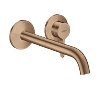 Hansgrohe hansgrohe Kit de montage Axor One UP-EHM, avec HG, bec 220 mm, finition brossée or rouge Quantité:1