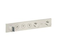 Hansgrohe hansgrohe Kit de montage Axor Select thermostat encastré, 3 sorties, aspect inox Quantité:1